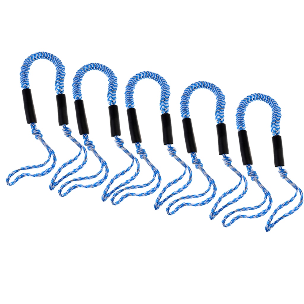 5pcs 3.5ft Nylon Boat Anchor/Mooring Rope/Line Boat Marine DOCK Lines