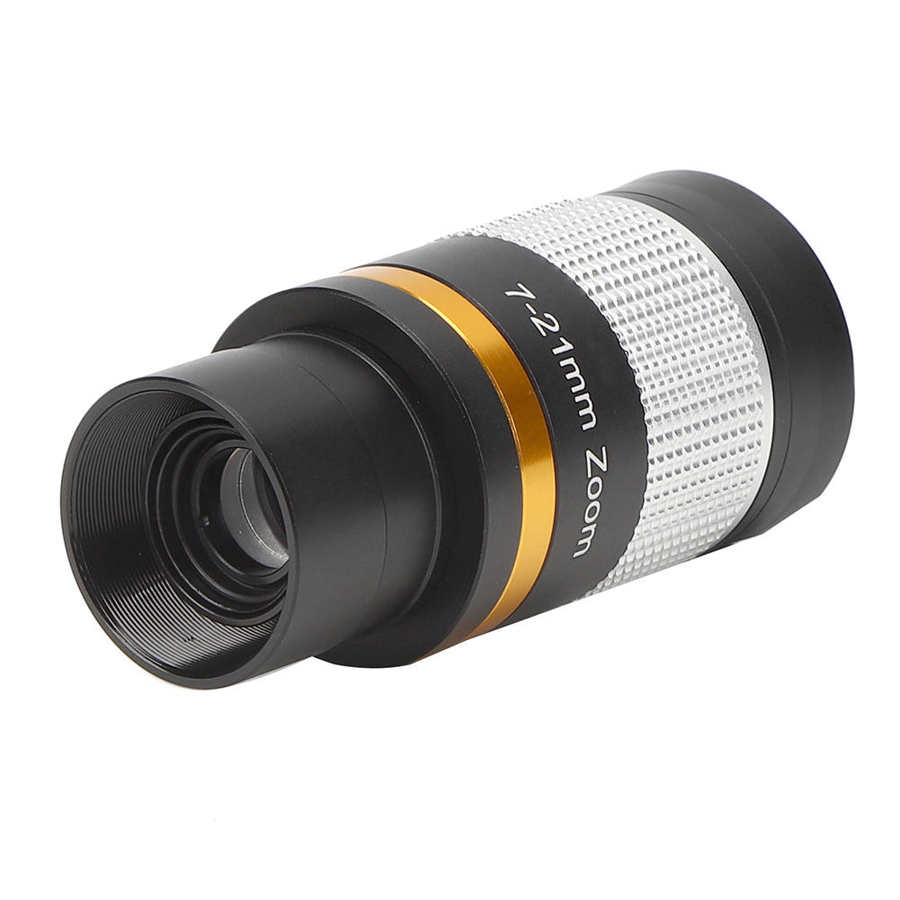 Coating Astronomische Telescoop 7-21Mm Continue Zoom Oculair 1.25 Inch/31.7 Mm Zilver