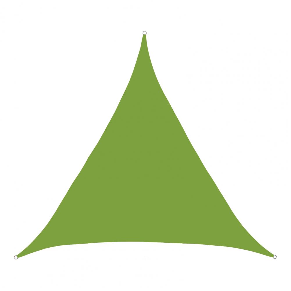 Dreieckiger sonnenschutz, wasserdicht und staubdicht, für garten, terrasse, pool, picknick, camping: Grün