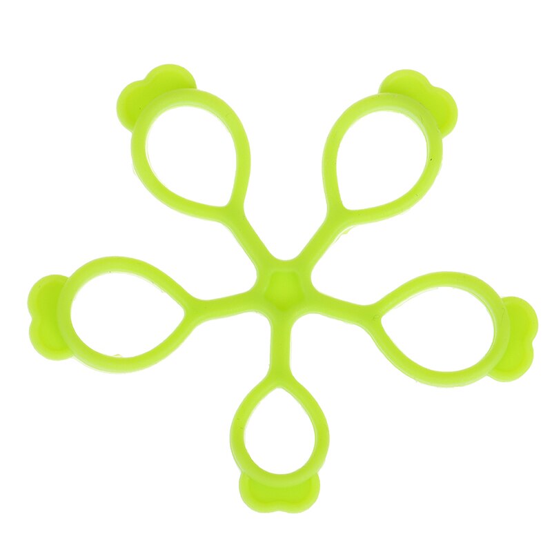1Pc Decompression Hand Expander Antistress Finger Trainer Training Finger Sensory Toy for Autism: Light Green