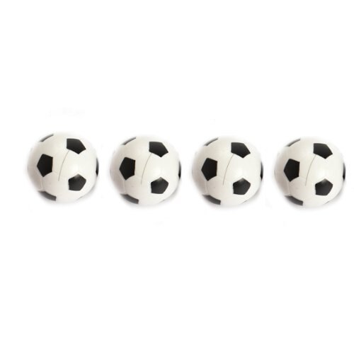 Balón de fútbol de plástico, 4 unidades, 32mm, 10 unidades,