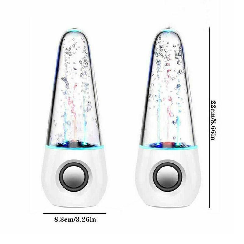 Portable Wireless Dancing Water Speaker LED Light Fountain Speaker Party Home A9M9