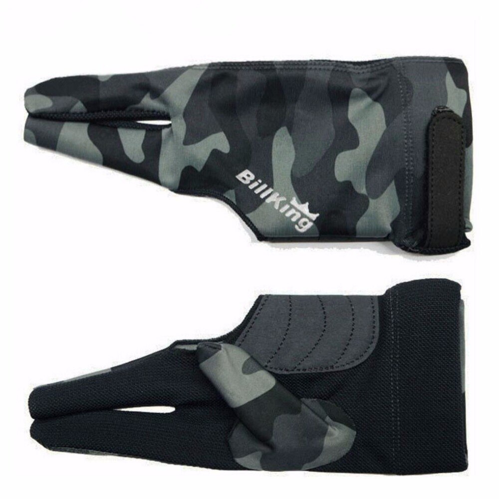 Guantes de billar , accesorio de , de camuflaje, derecho e izquierdo