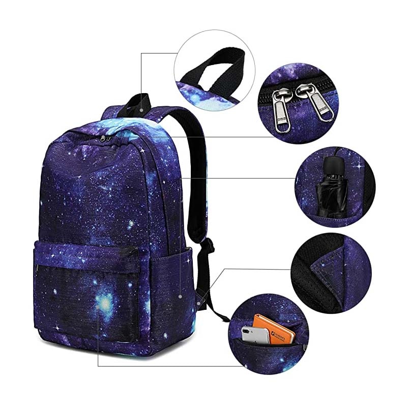 School Rugzak Set Meisjes Bookbags 14 Inch Laptop Rugzak Kinderen Zakken Waterdichte Nylon Leuke Tiener Rugzakken Voor Meisjes