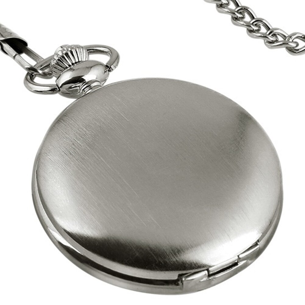 Retro vintage fickur klassisk herr steampunk slät kvarts fickur smycken legering kedja hänge med halsband kedja