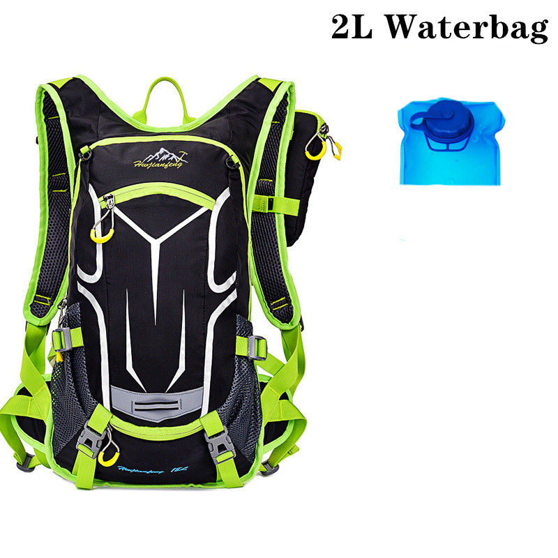 18L Motorcycle Backpack Cycling Bag Waterproof Shoulders Climbing Camping Hiking Backpack Motocross Racing Bags: Blue