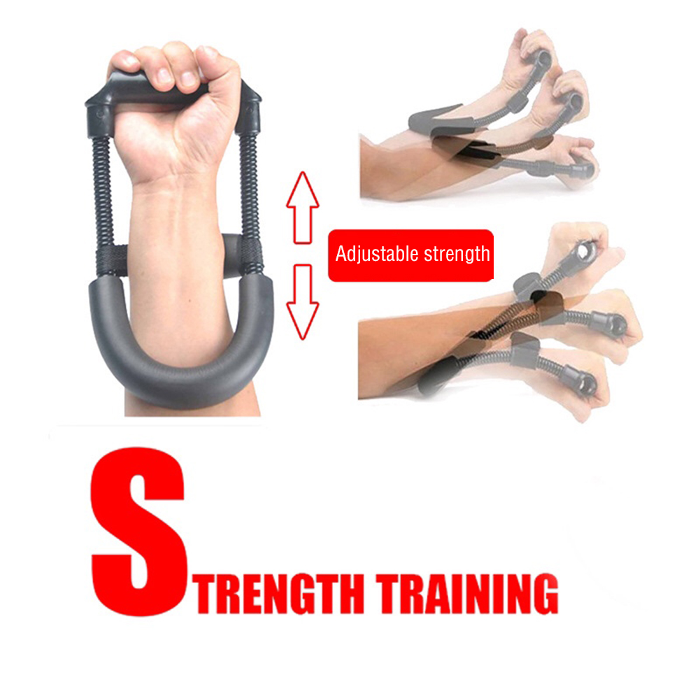 Håndgreb arm træner justerbar underarm håndled øvelser kraft træner kraft forstærker greb pasform bodybuilding fitness