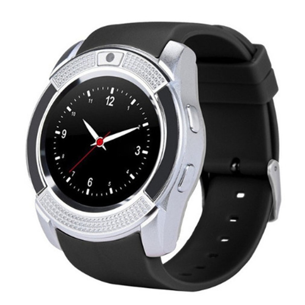 Vandtæt smart ur mænd med kamera bluetooth smartwatch skridttæller pulsmåler sim-kort armbåndsur: 8
