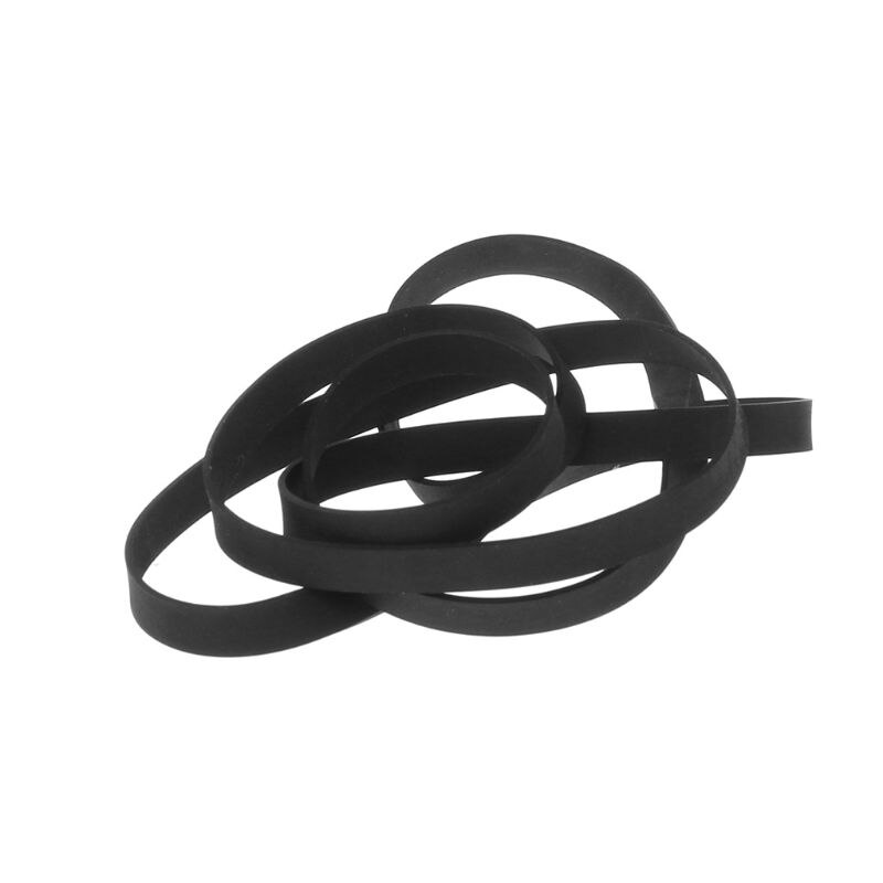 Drivrem gummi skivspelare överföringsrem 5mm 4mm ersättningstillbehör phono tape cd