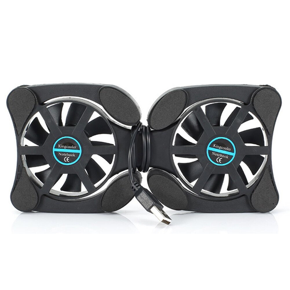 Tapis de refroidissement pliable pour ordinateur portable, dissipation thermique, petit ventilateur usb, radiateur