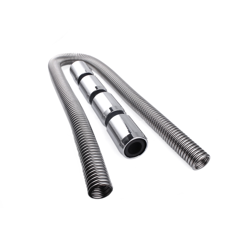 Universal Flexible Car Stainless Steel Radiator Flex Coolant Water Hose Kit With Caps Radiator Cover Anti-corrosion RS-RC001-125
