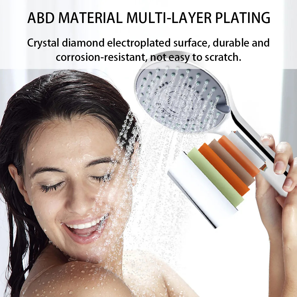 Badkamer Sproeier Douche Jetting Douchekop Waterbesparende Handheld Verstelbare 5-modi SPA Douche Badkop Badkameraccessoires