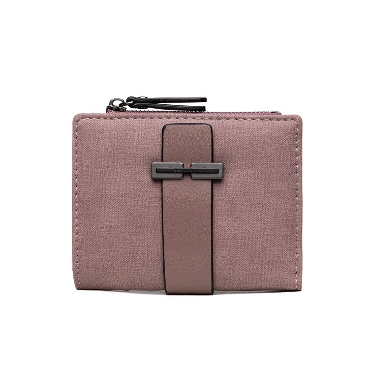 Neue Frauen Brieftaschen Weibliche Pu Leder Geldbörsen Kurzen Haspe Geldbörse Tragbare Multi-funktionelle Geld Tasche Münze Karte Halfter kupplung: Burgund