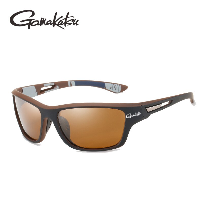Gamakatsu Angeln Polarisierte Sonnenbrille Angeln Polarisierte Sonnenbrille Sonnenbrille Männer draussen Sport Brille Uv Schutz: Tee