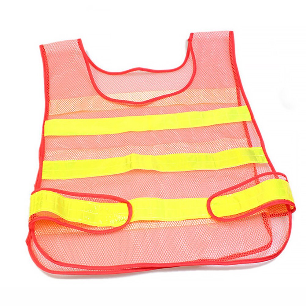 Unisex freesize Reflecterende Vest Werkkleding Biedt Hoge Zichtbaarheid Dag Nacht Running Cyclus Waarschuwing Kind Veiligheid Vest