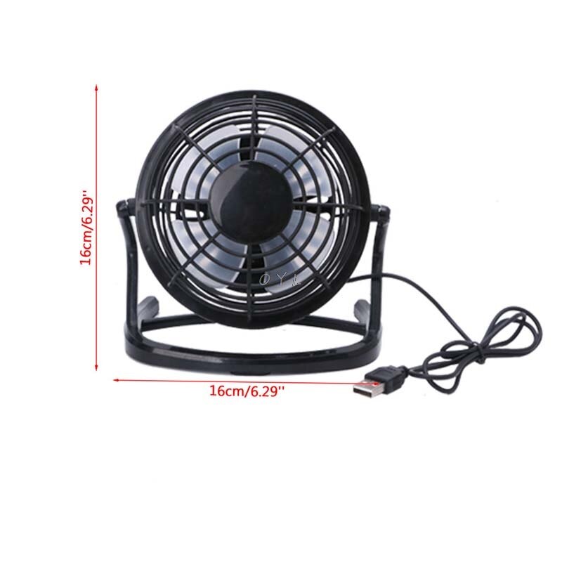 Mini Portable Super Mute USB Fan Desk Cooling Laptop Notebook PC Fan Cooler