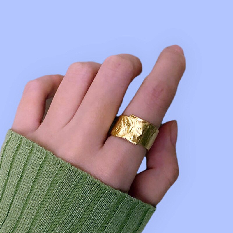 Luxe Creatieve Stijl Boho Ronde Ringen Voor Vrouwen Verstelbare Ring Charm Sieraden