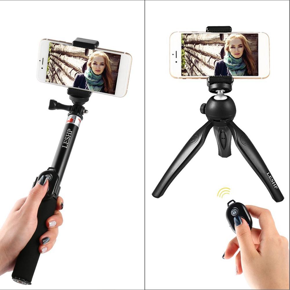 Tafelblad Selfie Stick Monopod Met Afstandsbediening & Statief Stand Voor Iphone En Android, Voor Ipad, voor Mobiele Telefoon En Tabletten