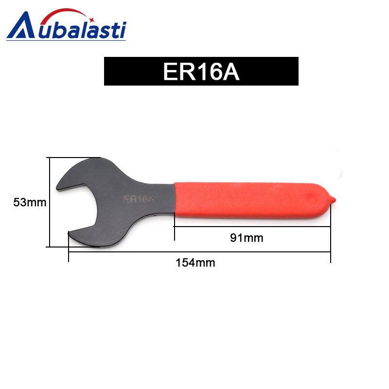 Aubalasti Er Collet Wrench ER11A ER11M ER16A ER16M ER20A Collet Moer Spanner & Collet Chuck Holder Cnc Frezen Tool Draaibank gereedschap: ER16A