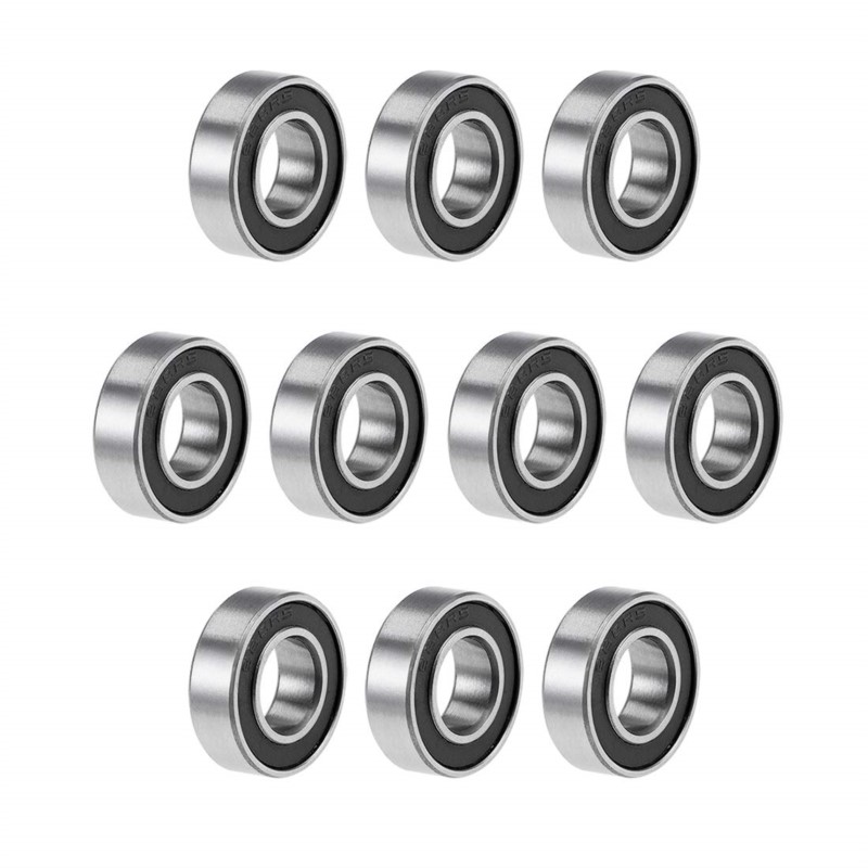 1/10pcs ABEC-5 634 636 638 695 696 698 699 2RS RS Rubber Sealed Deep Groove Ball Bearing Chrome Steel P6 ABEC3 Miniature Bearing
