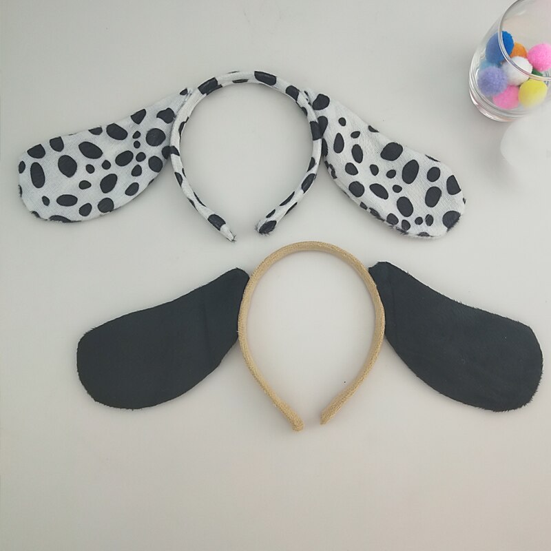 Kids Kinderen Meisje Dier Kostuum Hond Dalmatische Cosplay Hoofdband Tutu Rok Tie Party Props Baby Shower Halloween