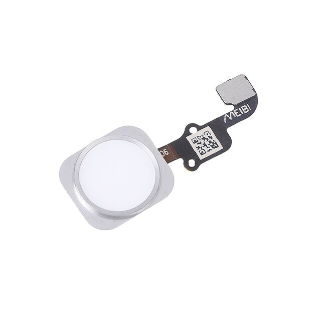 Home button Flex Cable For iphone 6 G6 /6P/ 6S/6S plus return button key Touch ID Sensor Home Button Key Ribbon Assembly: for 6g 6plus white