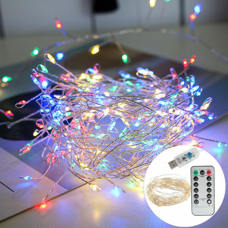 Guirlande Lumineuse LED Avec Télécommande USB, Gui... – Grandado