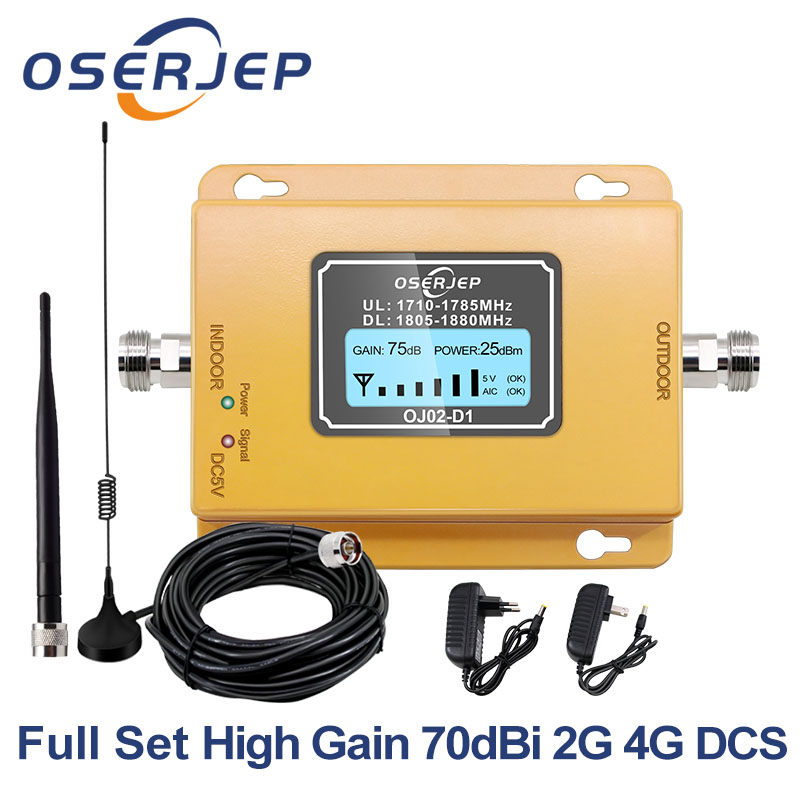 Simple Booster pour Les téléphones cellulaires LCD GSM CMDA DCS