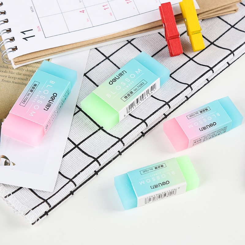 Juego de 2 unidades de gomas de borrar para niños, material escolar