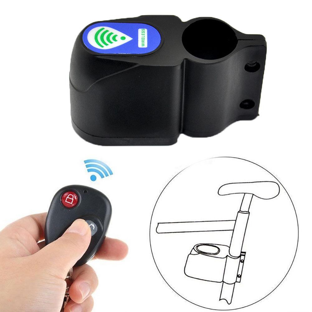 Anti-theft Bicycle Lock Sound Loud Electronic Security Bicycle Steal Lock Alarm Bike Lock Remote Control Anti Theft Bike Lock