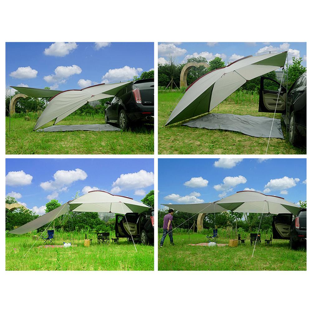 Car Tent Portable Waterproof Camping Shelter Car Rear Canopy Camping Tent Tents Outdoor Camping Kamp Beach Tent Car Tent