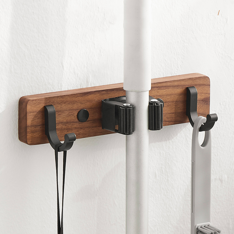 Besen haken Aufbewahrung shaken Küche Bad Organisation Zubehör für Küchen garten Waschholz Wand halterung Mop Organizer Halter
