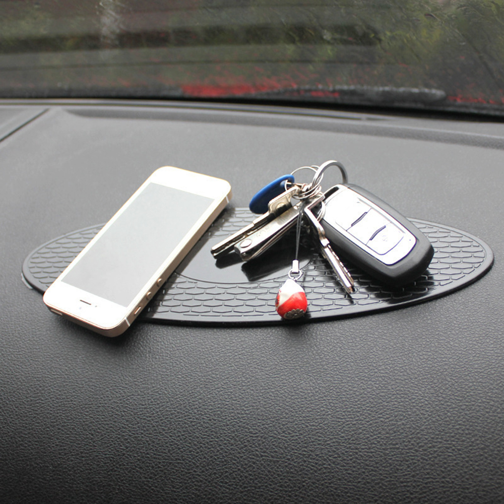 Auto Ornament Ovale antislip Mat Siliconen Dashboard Decoratie antislip Pad Auto Accessoires Houder Voor Key GPS mobiele telefoon 28X9 CM