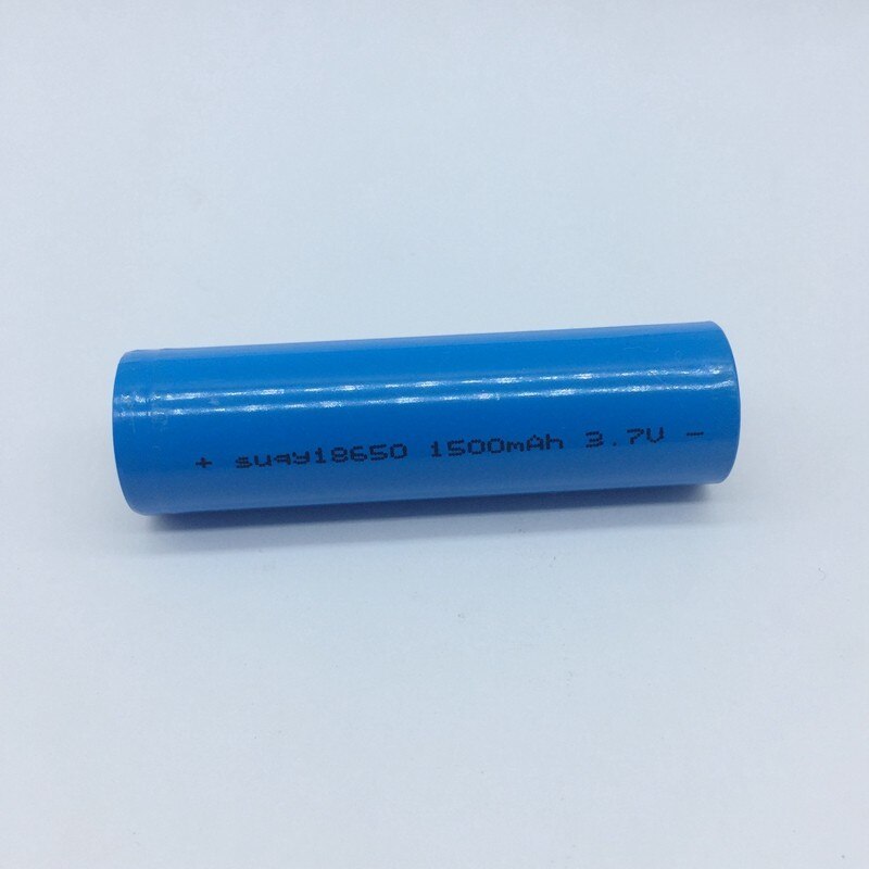 Suqy bateria genopladeligt 3.7v lithium -ion -batteri 18650 1500 mah -batterier 18650 genopladelige batterier