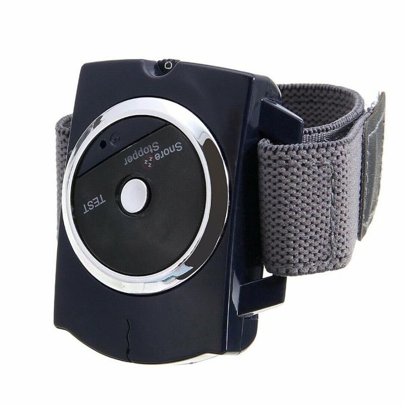 mini elektroniczny powstrzymywacz chrapania przeciw chrapaniu bransoletka na rękę zegarek urządzenie pomoc w zasypianiu zegarek poprawia jakość snu