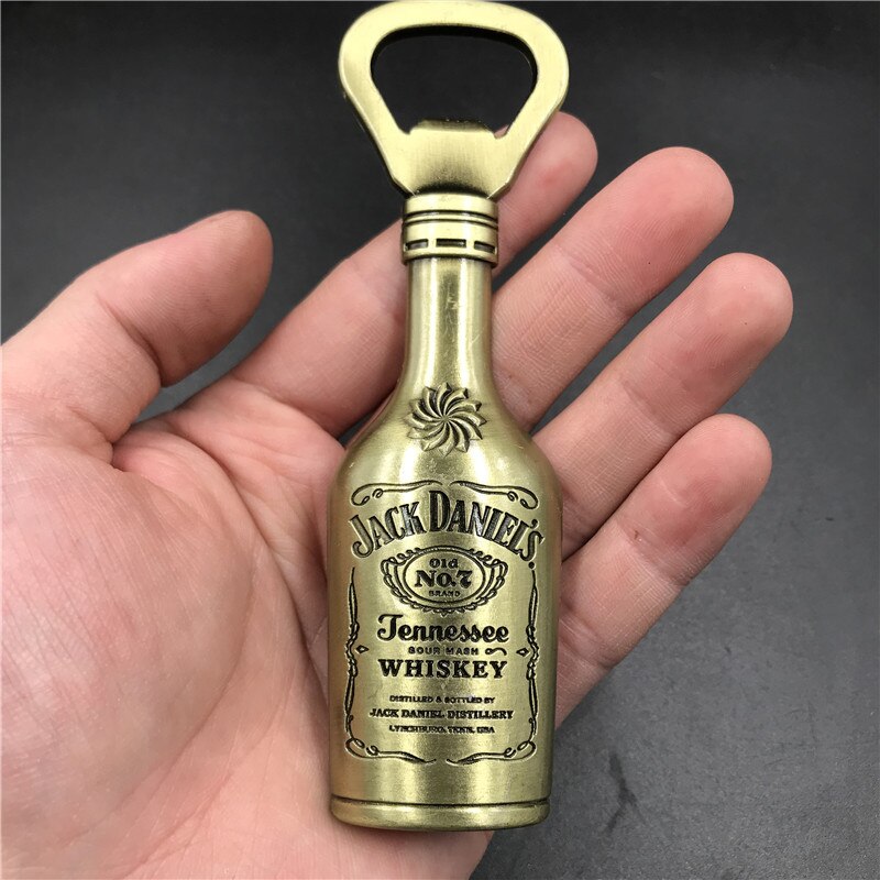 Metalowa butelka otwieracz naklejki na lodówkę lodówka magnes pamiątki turystyczne wysokiej klasy naklejki magnetyczne europejskie wysokiej klasy towary: bottle opener