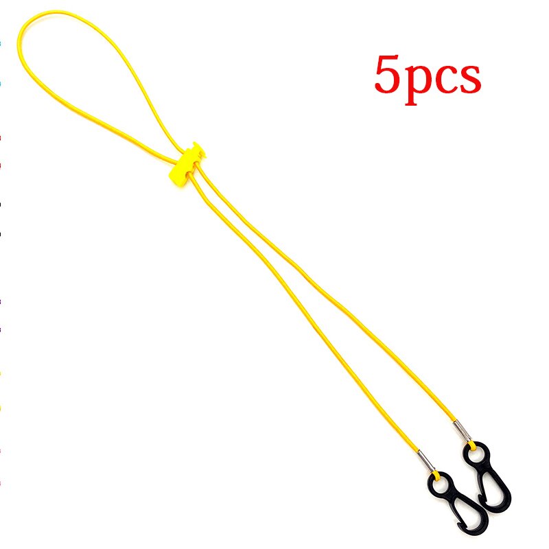 Verstelbare Gezicht Maskers Lanyard Vrouwen Cordon Para Mascarilla Maskers Extenders Zwarte Maskers Opknoping Haken Voor Kids Gezicht 95: Yellow