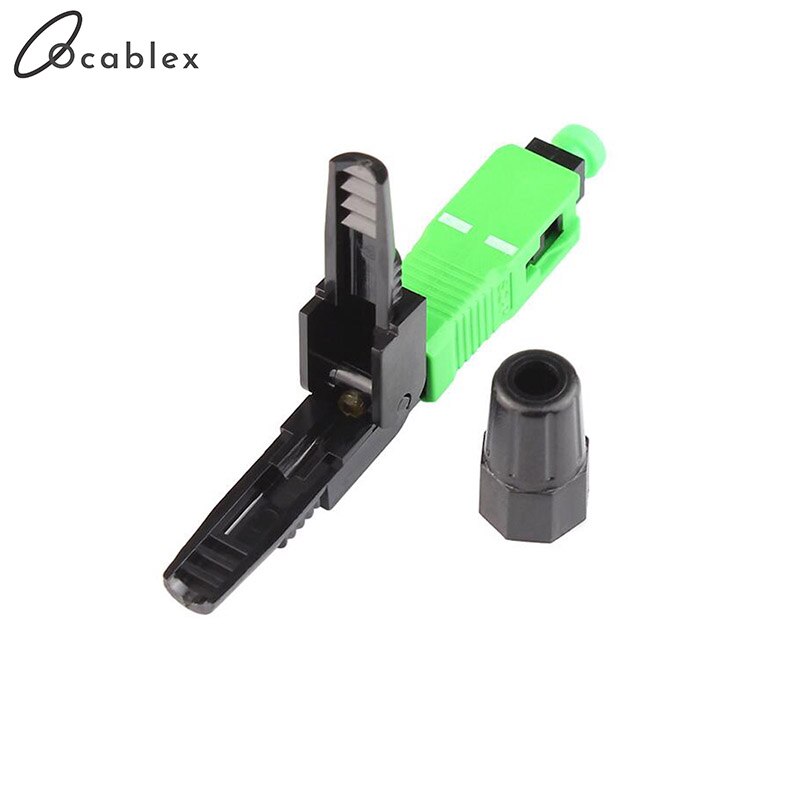 0.3dB Embedded FTTH Fiber Optic Quick Connector for CATV FTTH SC/APC SM Fast Connector