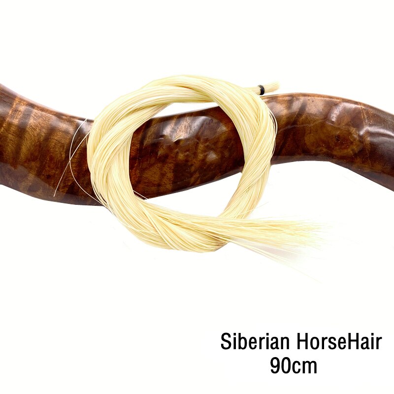 50g migliore qualità stomone siberiano//Mongolia crine di cavallo naturale, viola violino violoncello basso arco capelli coda di cavallo: 90cm
