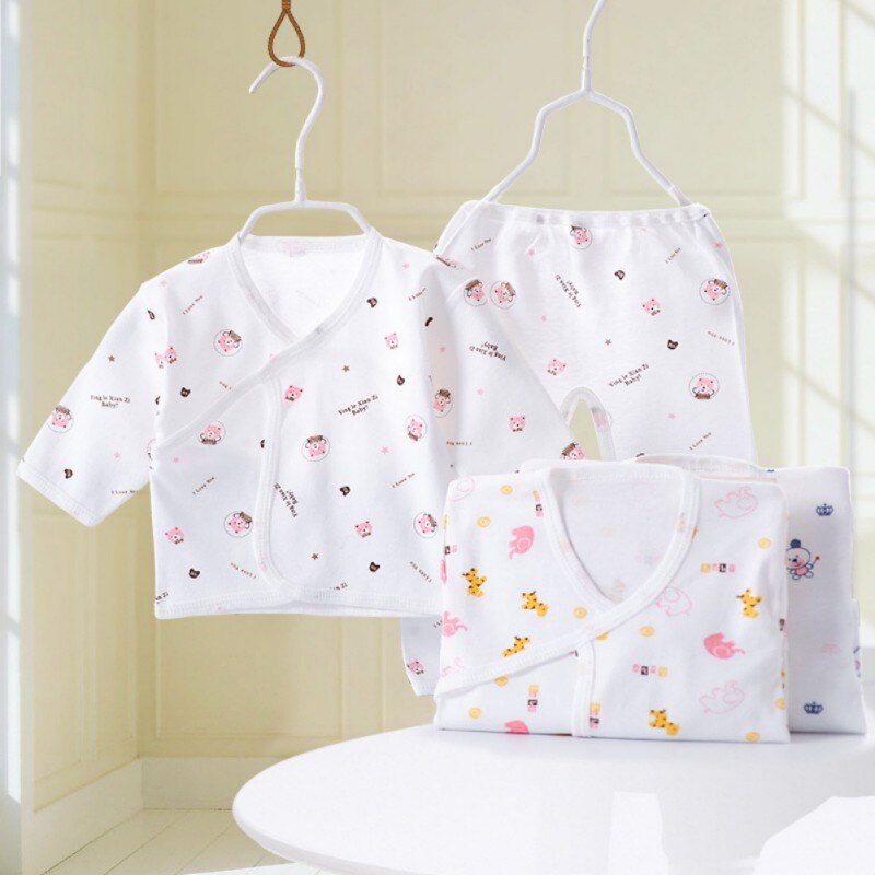 JW-Bébé Sous-Vêtements En Coton Vêtements De Nuit Garçons Filles Respirant Dessins Animé Motif Animal Tenues