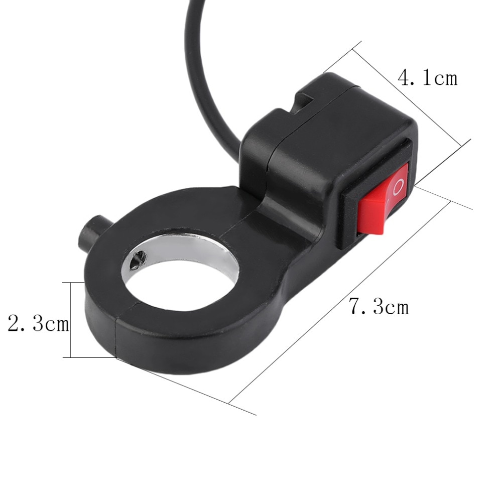 22mm manillar On/Off luces del faro interruptor deporte Dirt Bike motocicleta faros interruptores al por mayor