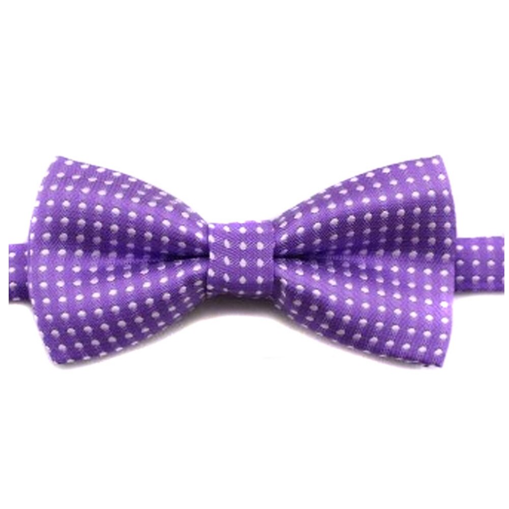 Formal Children's bow tie Polyester solid color Butterfly Wedding Party Dot Necktie Kid Suit Tuxedo Dicky Pet Bow Tie