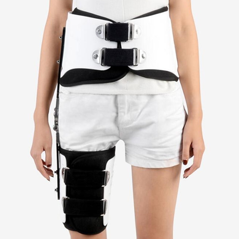 JayCreer Hip Fixatie Brace Orthese Extension Stent Dij Fracturen Corrigerende Beschermende Versnelling Ondersteuning Fit Taille Max 114CM
