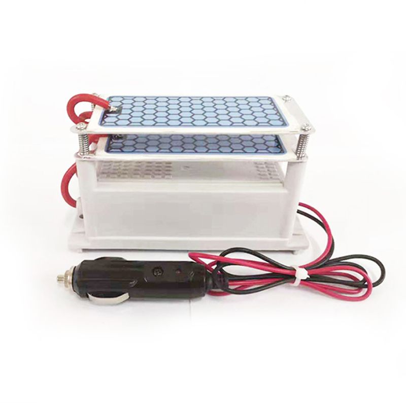 10g/h DC12V/AC220V Portable Ozone Generator Integrated Ceramic Ozonizer Air Sterilization: DC12V