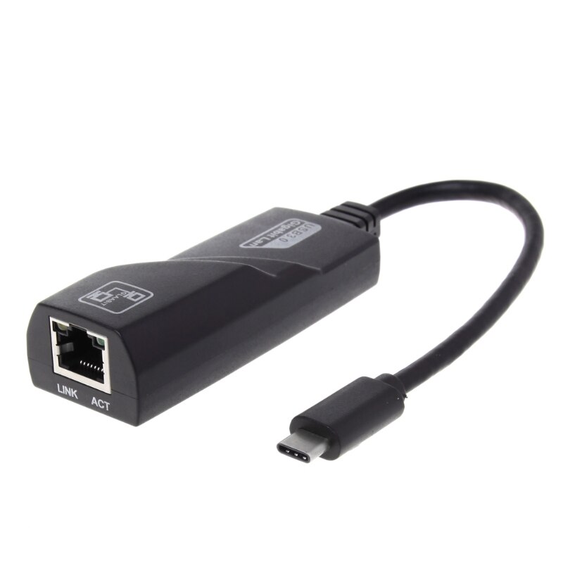 USB 3.1 typ C USB-C robić sieci Lan RJ45 Gigabit adapter sieci Ethernet 10/100/1000 mb/s