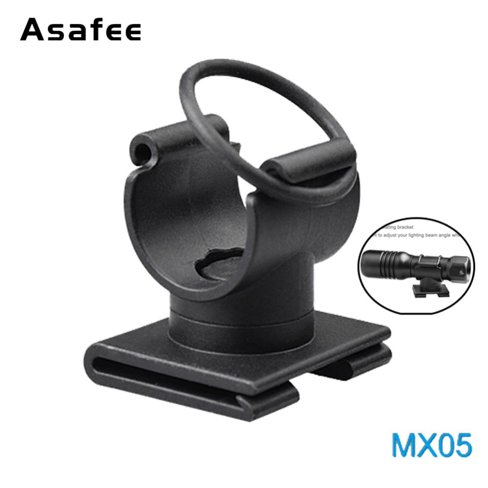MX05 Dive Torch Mount 20Mm 360 Graden Roterende Duikbril Zaklamp Light Bracket Duiken Zaklamp Houder
