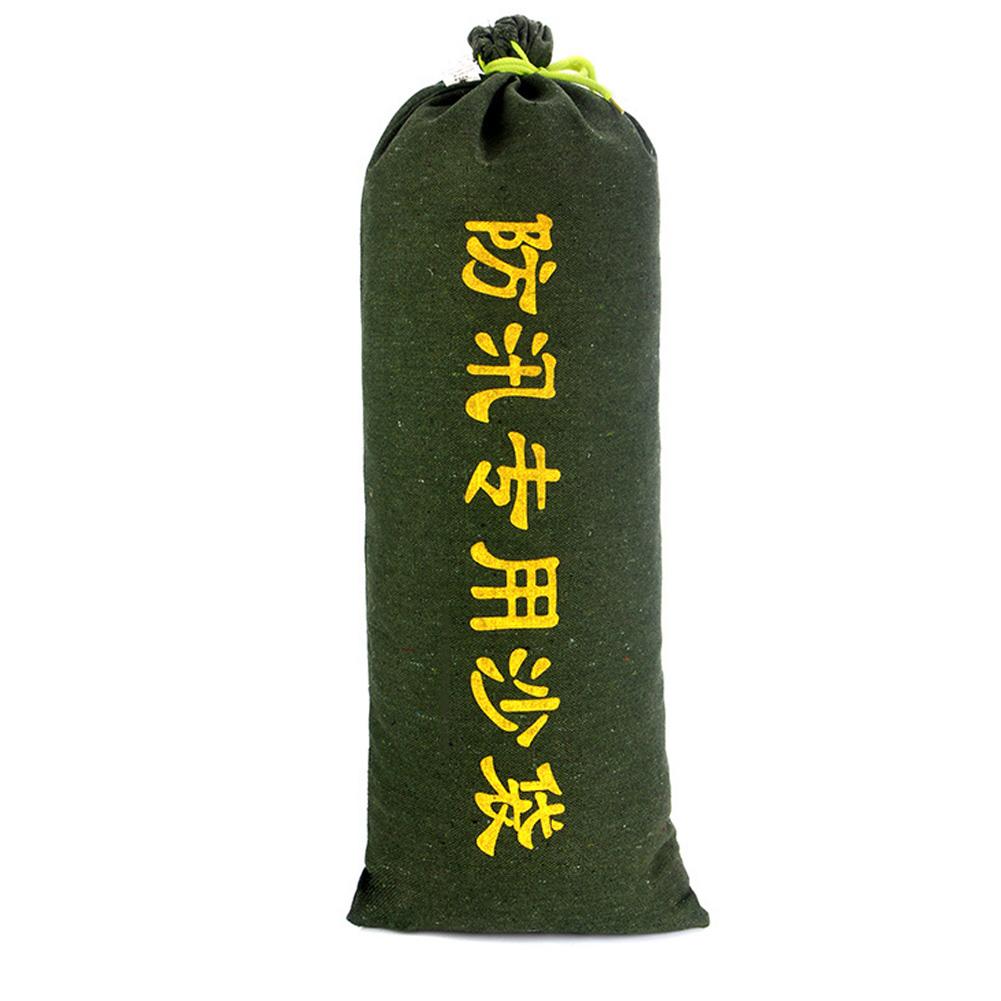 Sacos de peso engrossados da lona dos sacos de areia com laços do fechamento do cordão saco de areia 30*70cm para o curso exterior que caminha