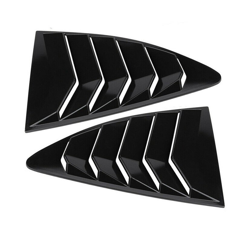 Cubierta de parasol para ventana de cuarto trasero de ABS para coche, para Toyota 86 Scion FRS Subaru