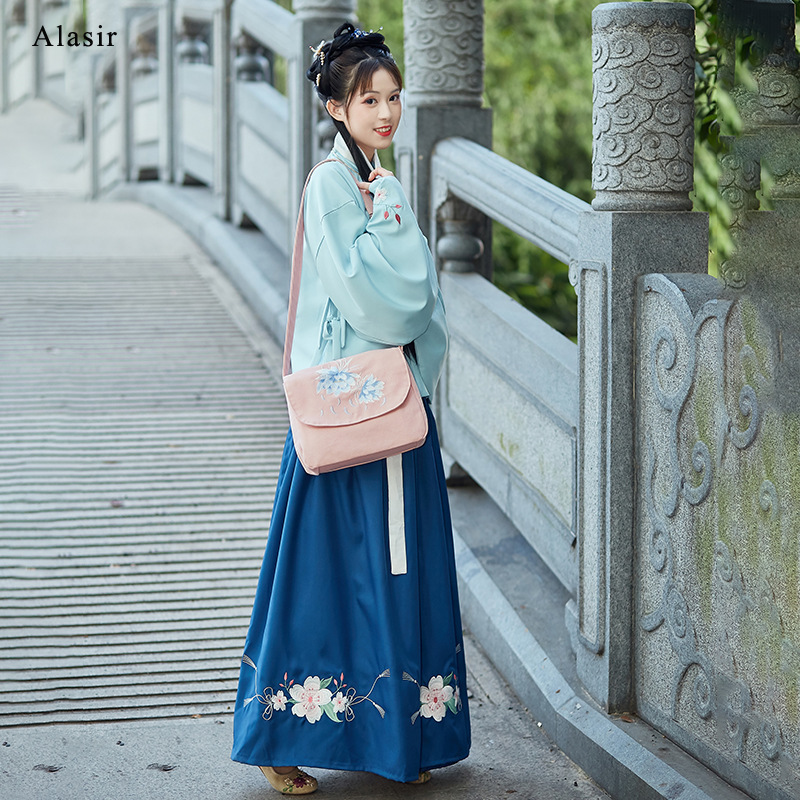 Alasir Original Style chinois brodé toile sacs à bandoulière grande capacité femme sacs à main femmes fleurs sacs de messager