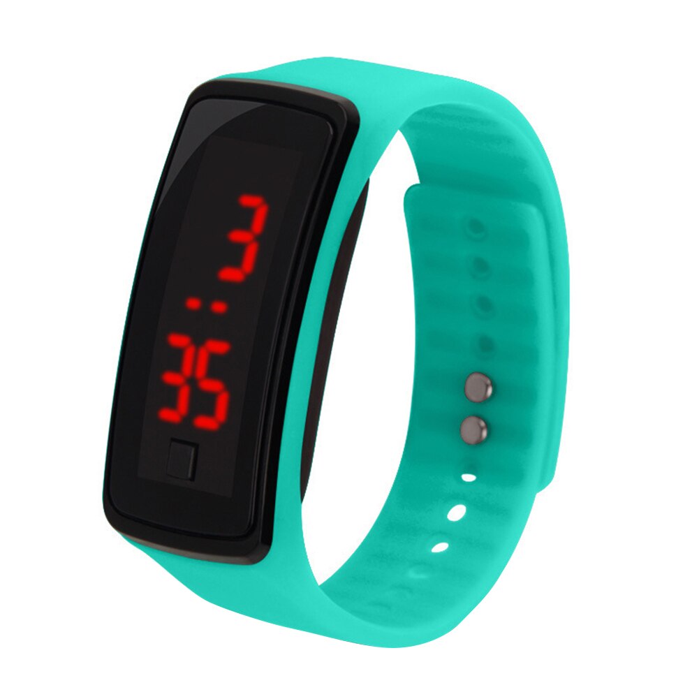 Kids Digital Watch Kids Sport Silicone Adjustable Band LED Screen Electronic Digital Wrist Watch Bracelet Clock montre enfant